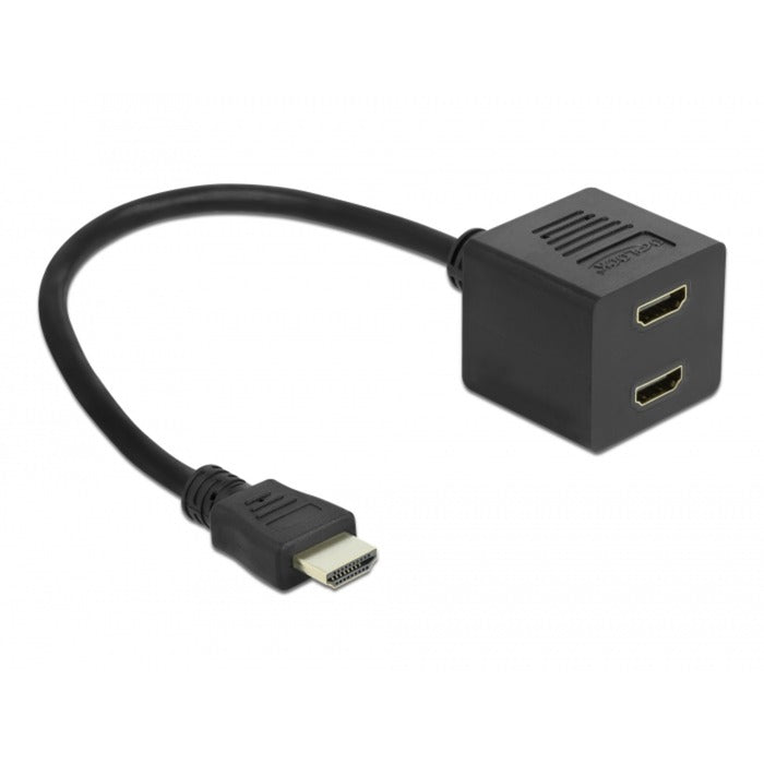 DeLOCK High Speed ​​HDMI Splitter mit Ethernet 1x Stecker
