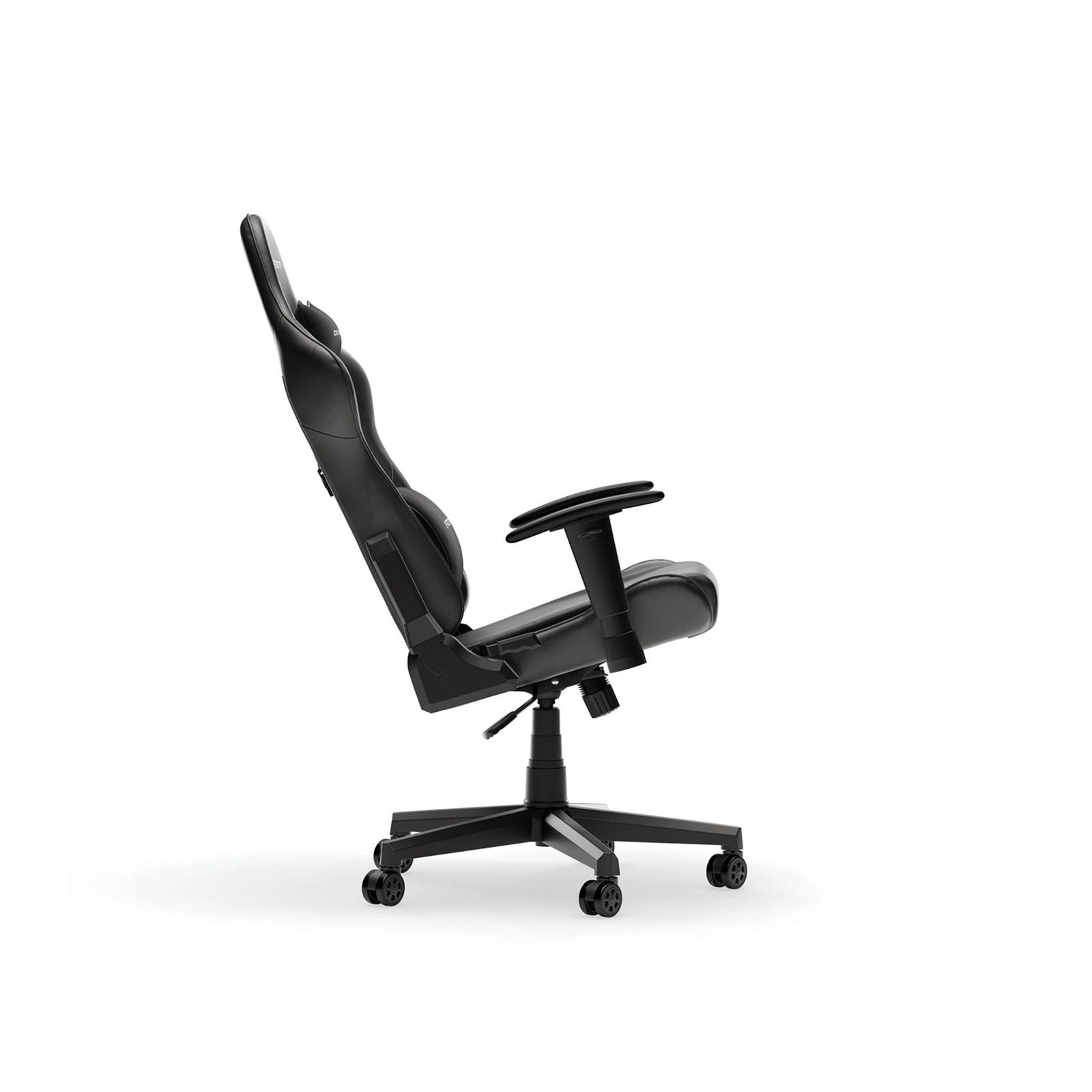 Dxracer prince l black pvc leather gamestoel (zwart)
