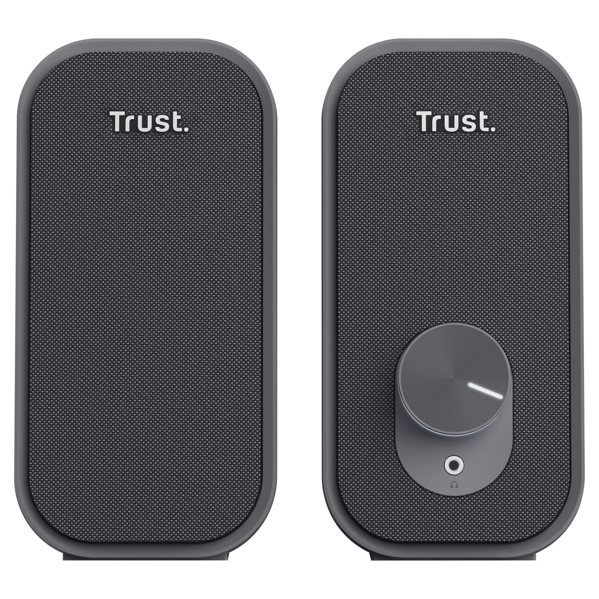 Trust ador 2.0-luidsprekerset pc-luidspreker (zwart grijs)