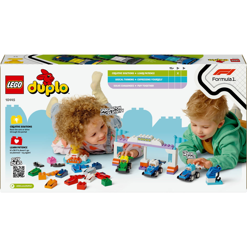 LEGO Duplo Stadt 10445 Formel-1-Team Rennwagen und Fahrer