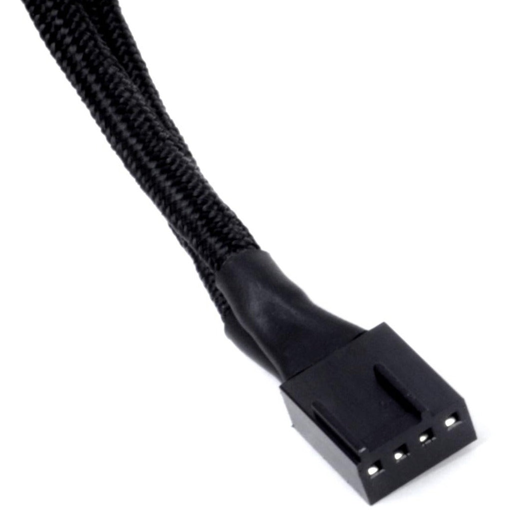 Silverstone sst-cpf01 splitterkabel (zwart, 10 centimeter)