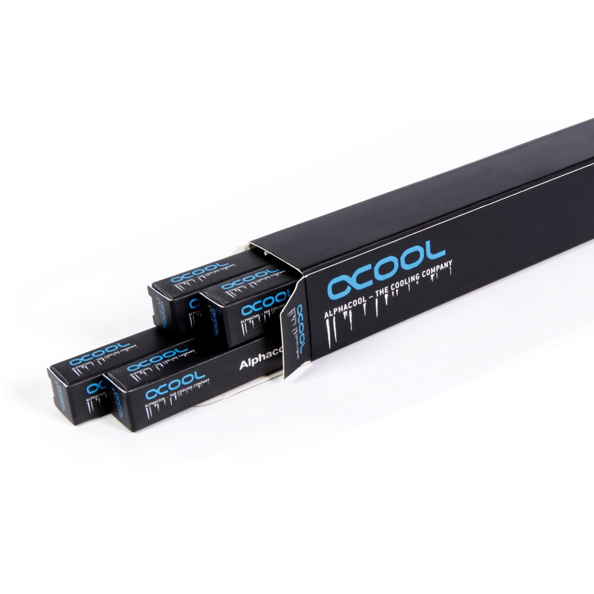 Alphacool eisrohr 14 11 mm petg hardtube, 80 cm slang (transparant, 320 cm)