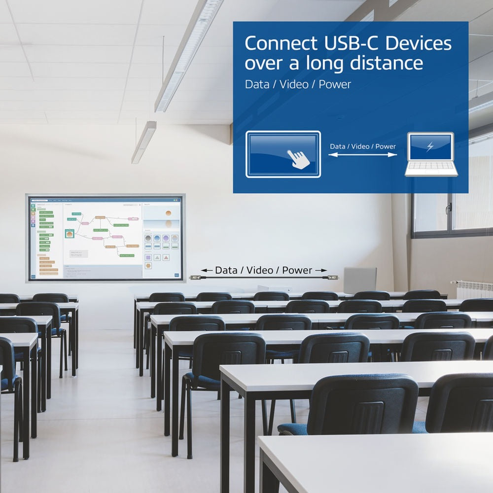 ACT Connectivity USB-C 3.2 Gen2 Aktiver optischer Kabelanschluss (AOC)
