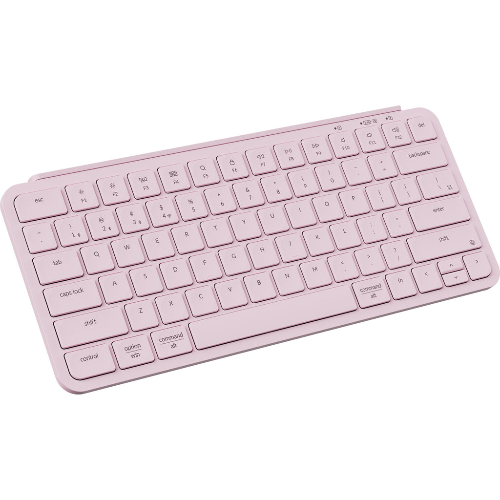 Keychron b1 pro-k4, toetsenbord (lichtroze, us-international, scissor switches, 75%, abs keycaps, 2.4ghz | bluetooth 5.2 | usb-c)