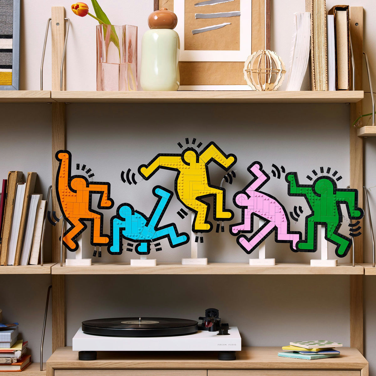 LEGO Art 31216 Keith Haring tanzende Figuren