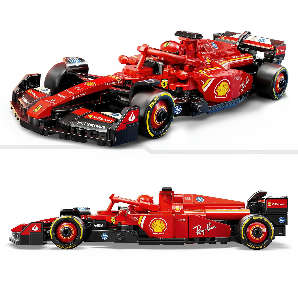 Lego Speed ​​Champions 77242 Ferrari SF-24 F1 Rennwagen