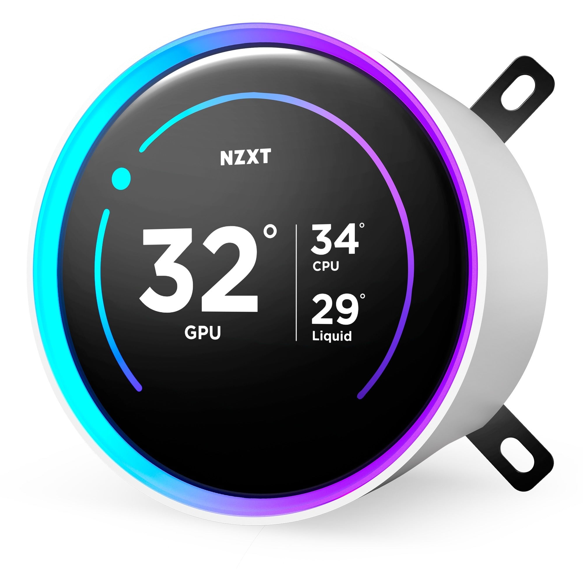 Nzxt kraken elite 360 rgb waterkoeling (wit)