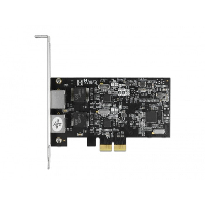 DeLOCK PCI Express x2 Karte zu 2x RJ45 2.5 Gigabit LAN R