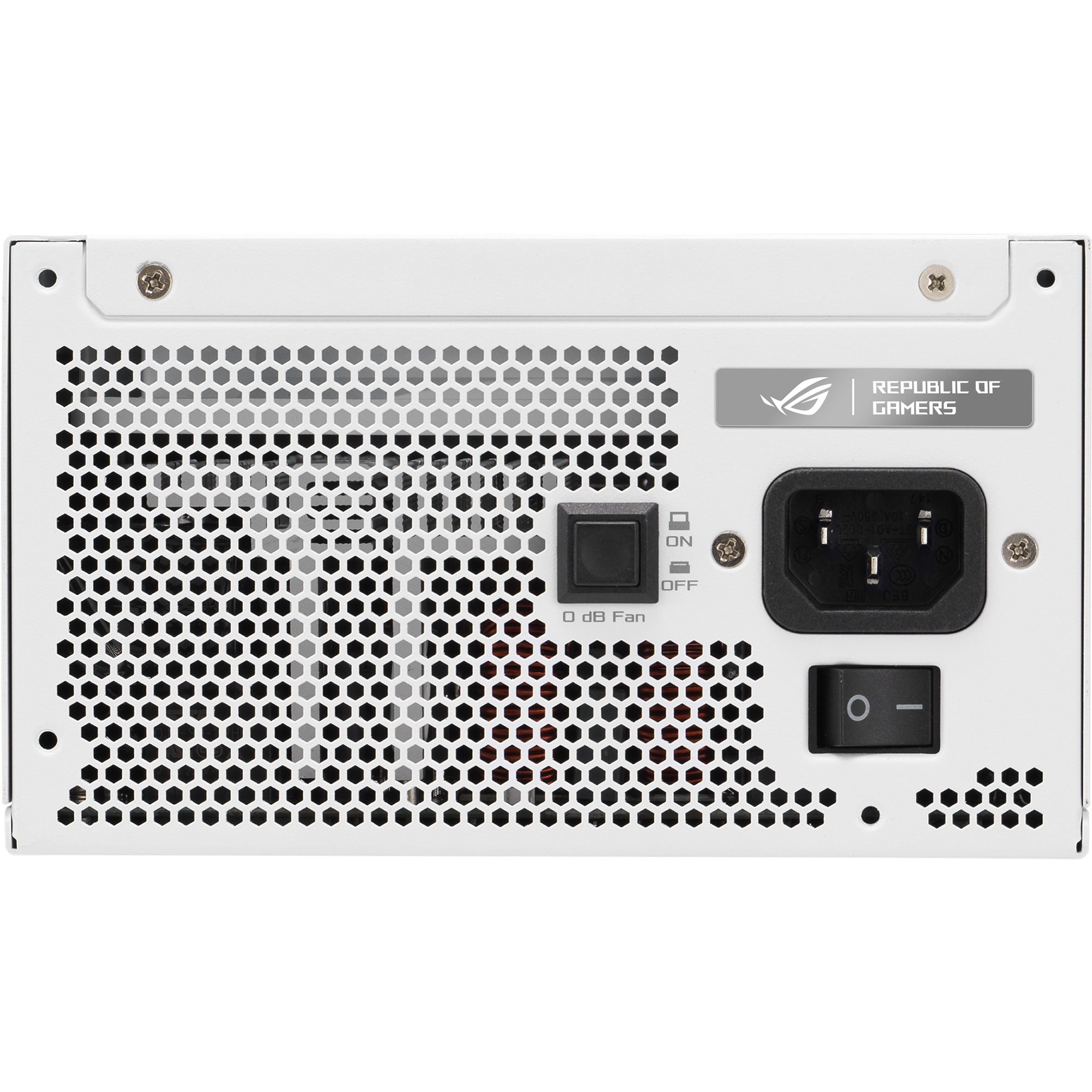 Asus rog strix platinum white edition modulaire 1000 watt voeding (wit, 1x 12v-2x6, 4x pcie)