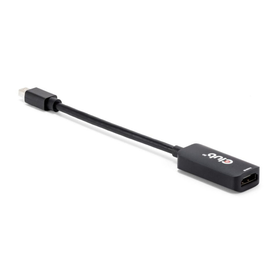 Club 3d mini displayport 1.4 naar hdmi 8k60hz m f adapter (zwart)