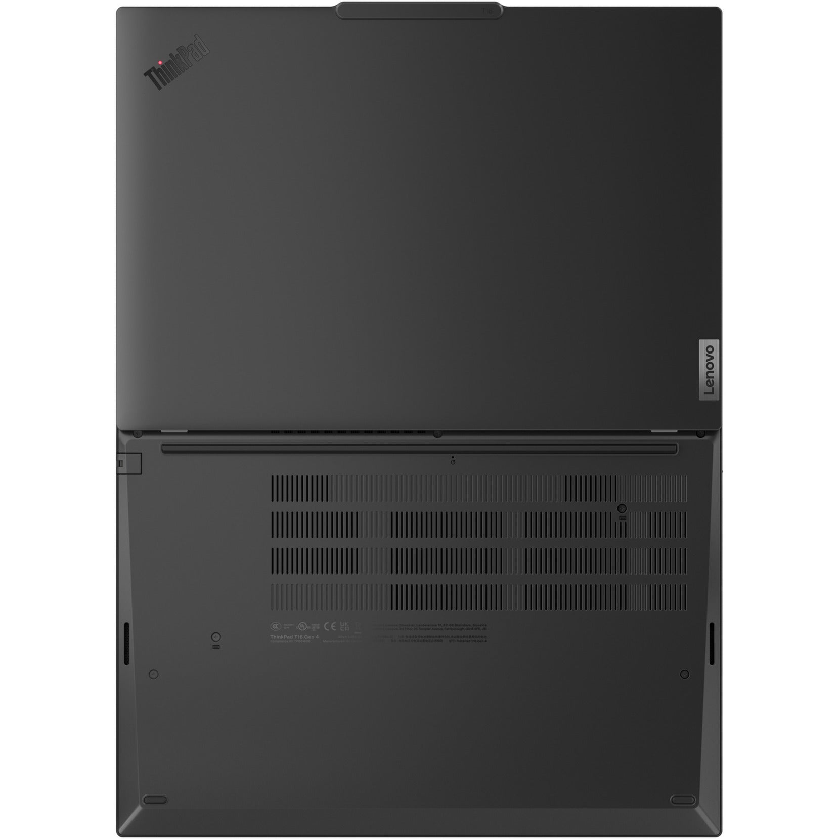 Lenovo thinkpad t16 gen 4 (21qe005bmh) 16 laptop (zwart | core ultra 5 225u | intel graphics | 16 gb | 512 gb ssd)