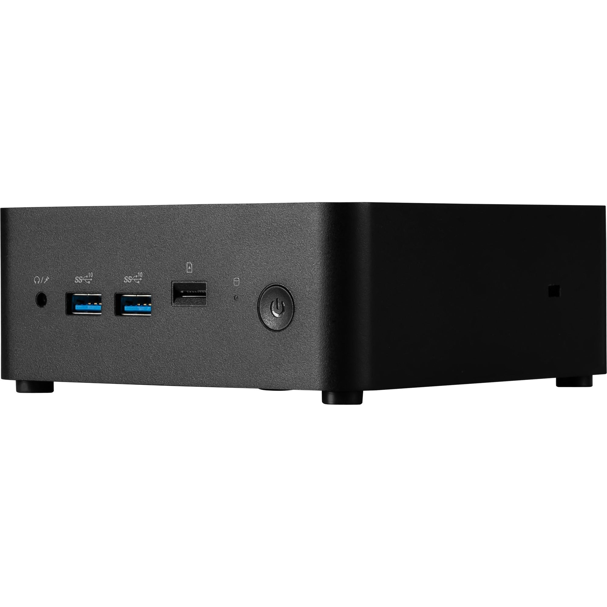 Msi cubi nuc 13mqg-062eu pc-systeem (zwart | core i5-1345u | intel graphics | 16 gb | 512 gb ssd)