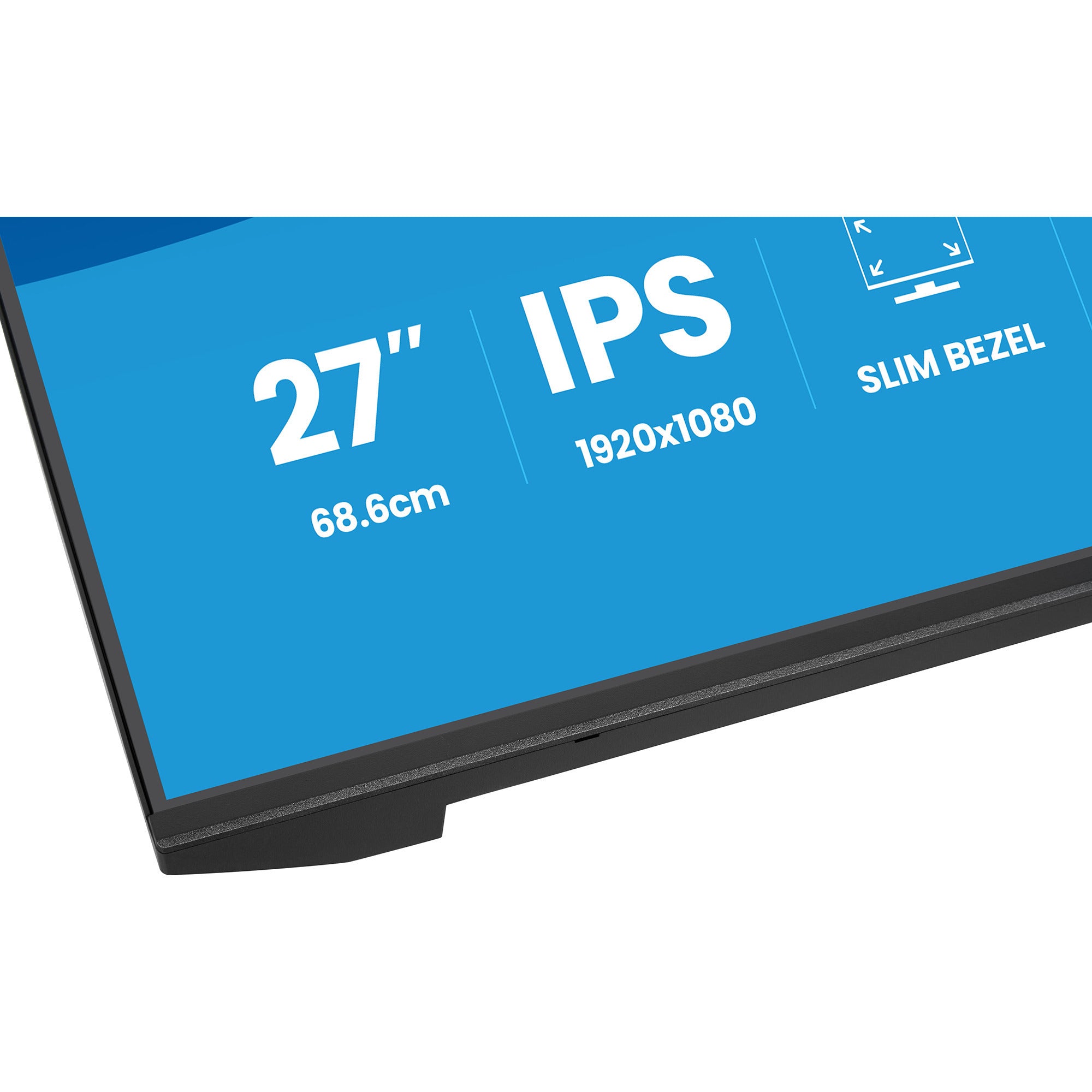 Iiyama prolite x2791hs-b1 27 monitor (zwart (mat), 120 hz, hdmi, displayport, audio)