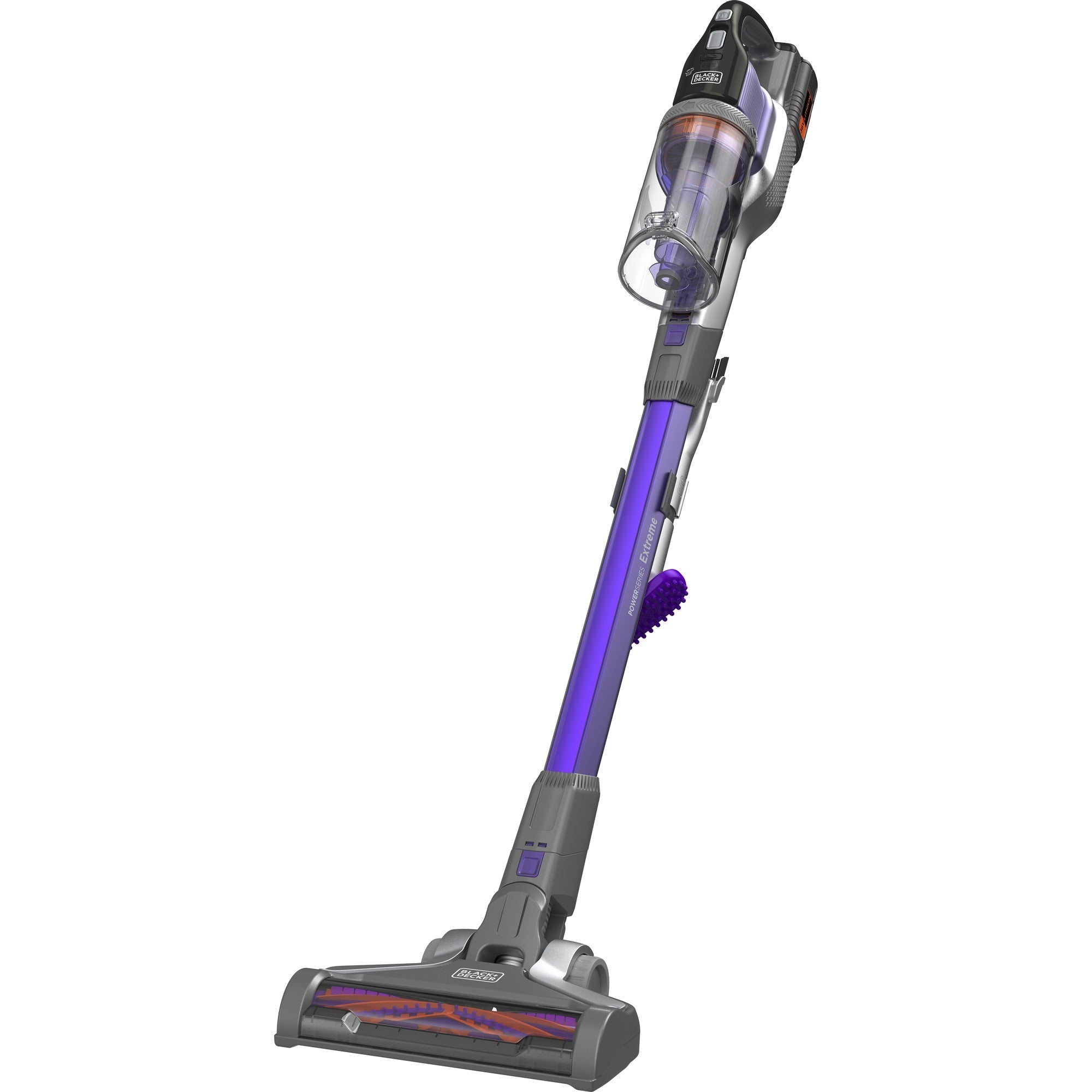 Black+decker 36v 4-in-1 powerseries extreme pet steelstofzuiger (paars)