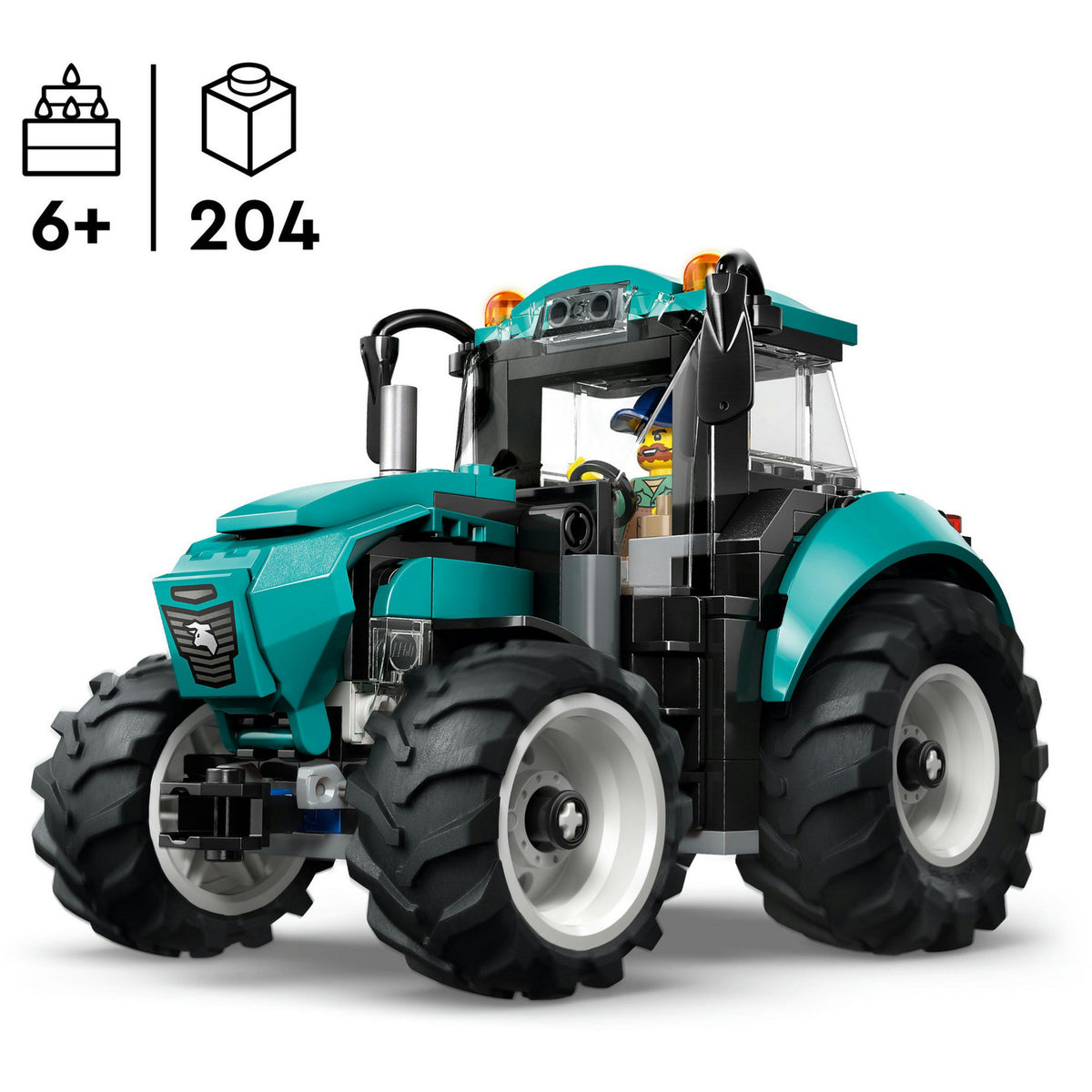 Lego city great vehicles - tractor 60498