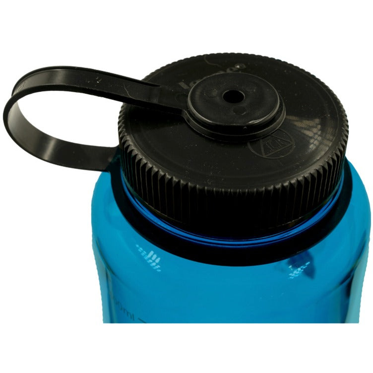 Nalgene drinkfles wide mouth sustain silo 1,5 liter (transparant blauw)