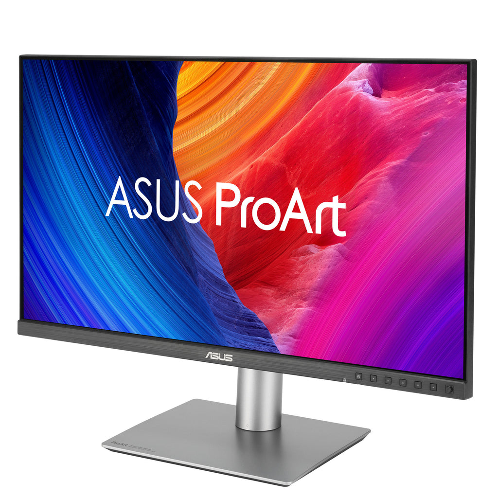Asus proart pa278cgrv 27 monitor (zilver zwart, hdmi, 2x displayport, 3x usb-a, 2x usb-c)