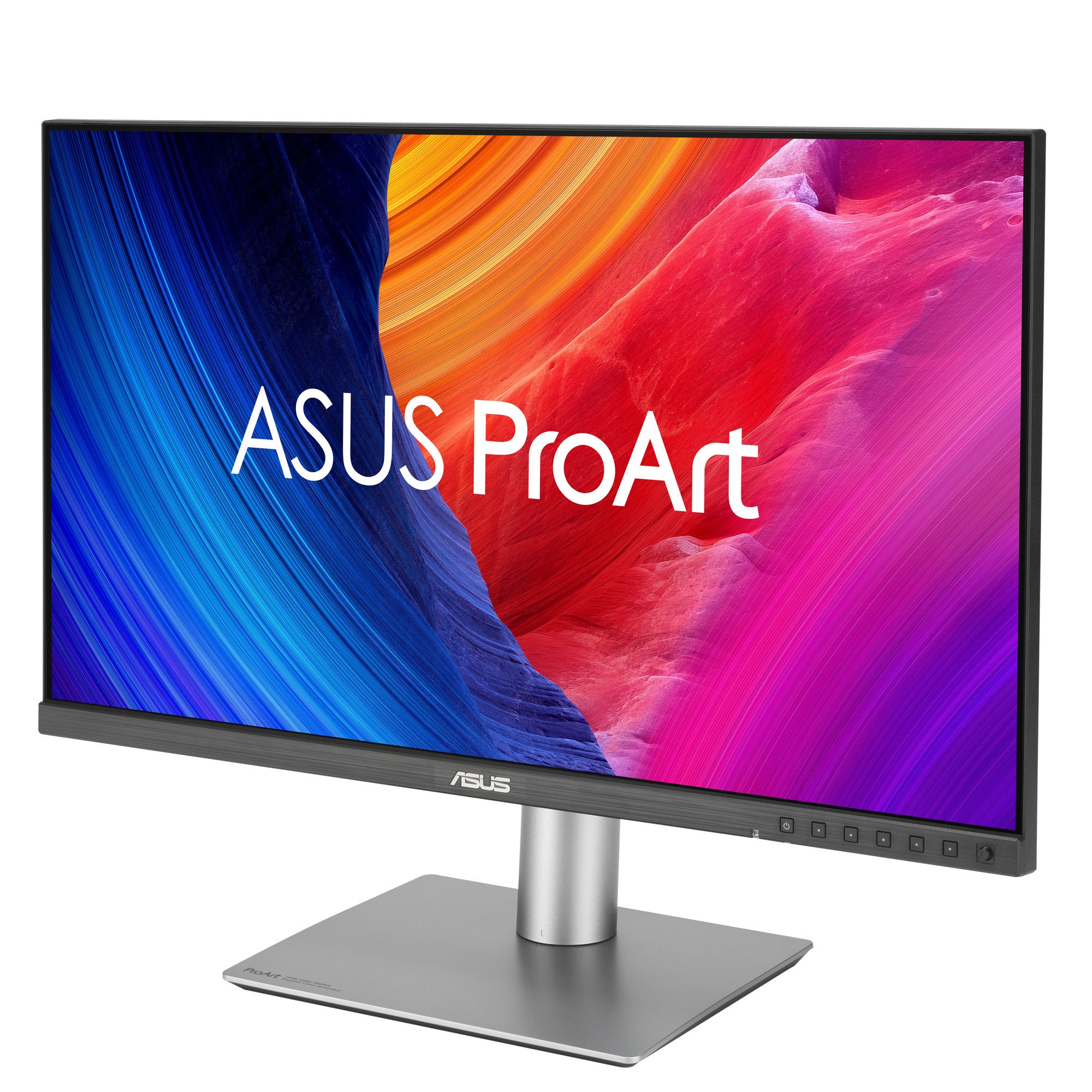 Asus proart pa278cgrv 27 monitor (zilver zwart, hdmi, 2x displayport, 3x usb-a, 2x usb-c)