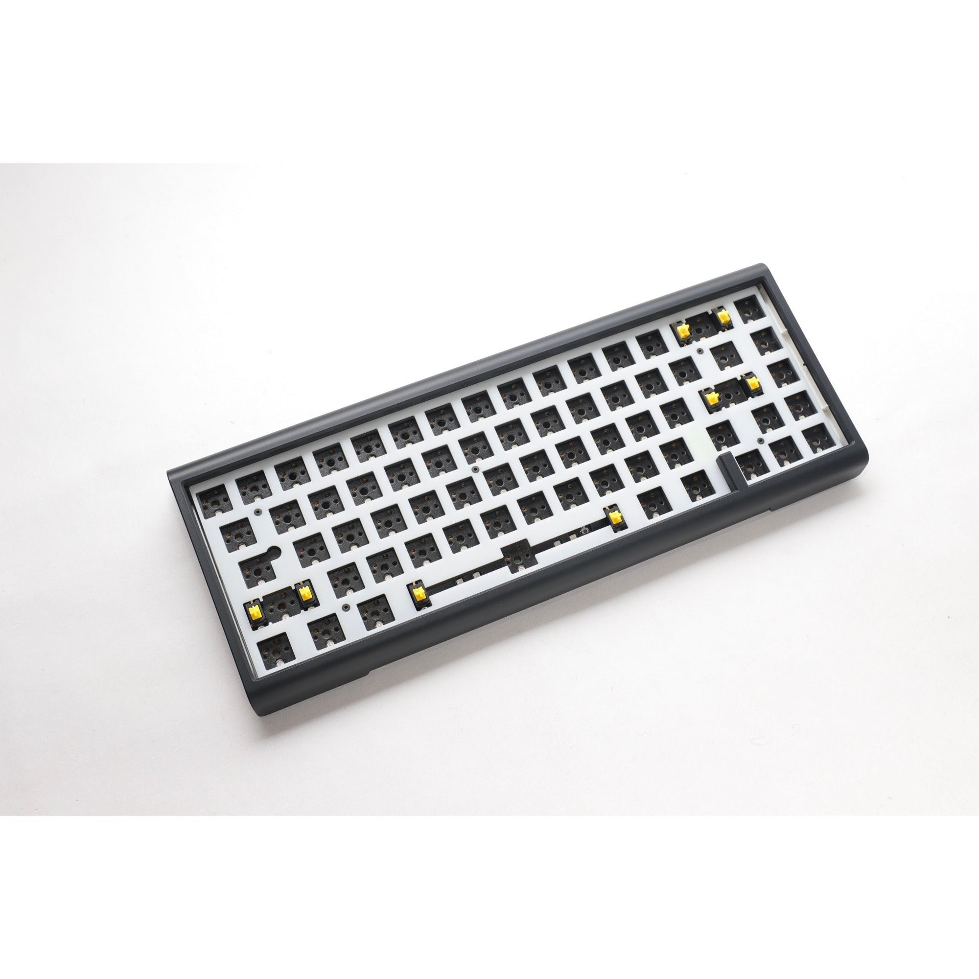 Ducky projectd tinker 65 met qmk via rgb mechanisch toetsenbord (zwart, us lay-out (qwerty), 65%, barebone. rgb leds, hot-swappable, gasket mount)