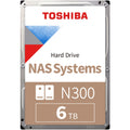 Toshiba n300 6 tb harde schijf (sata 6 gb s, bulk)