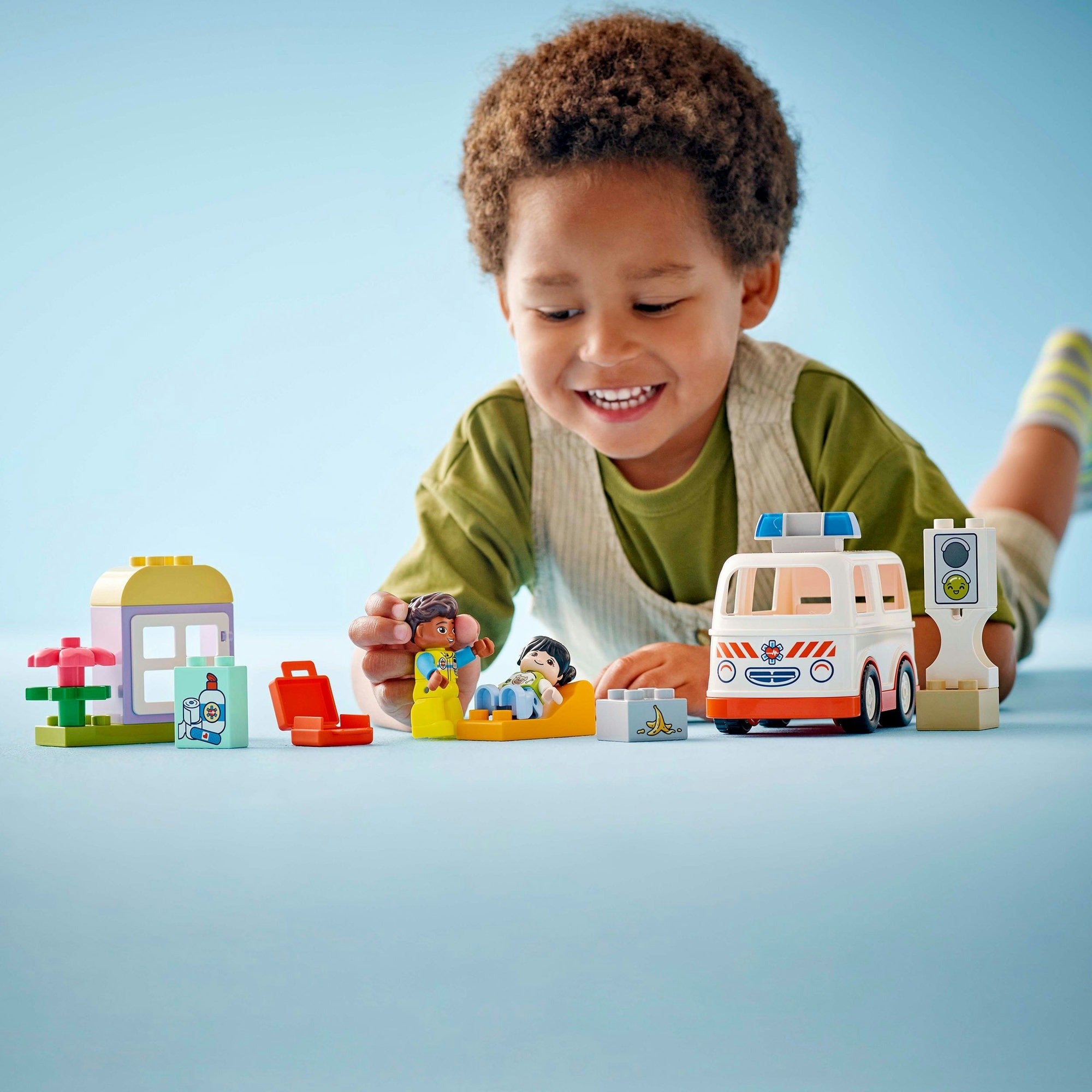 LEGO Duplo Stadt 10447 Krankenwagen mit Fahrer