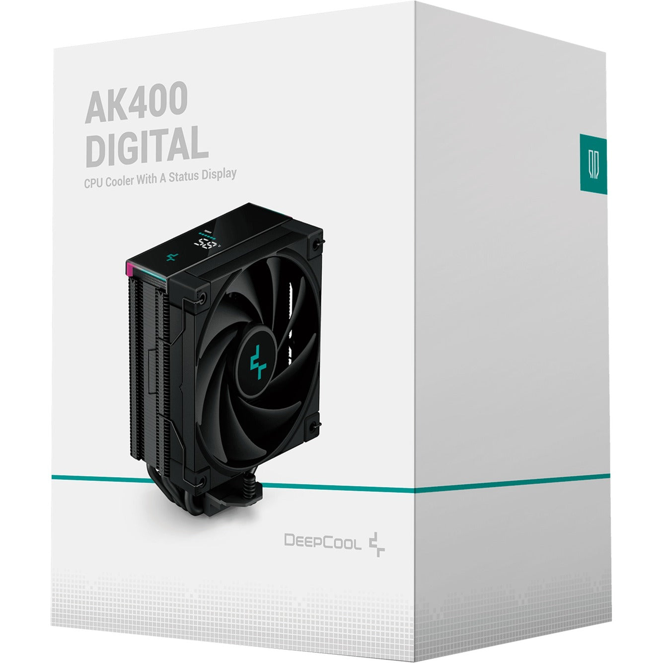 Deepcool ak400 digital rgb cpu-koeler (zwart, 4-pins pwm fan-connector)