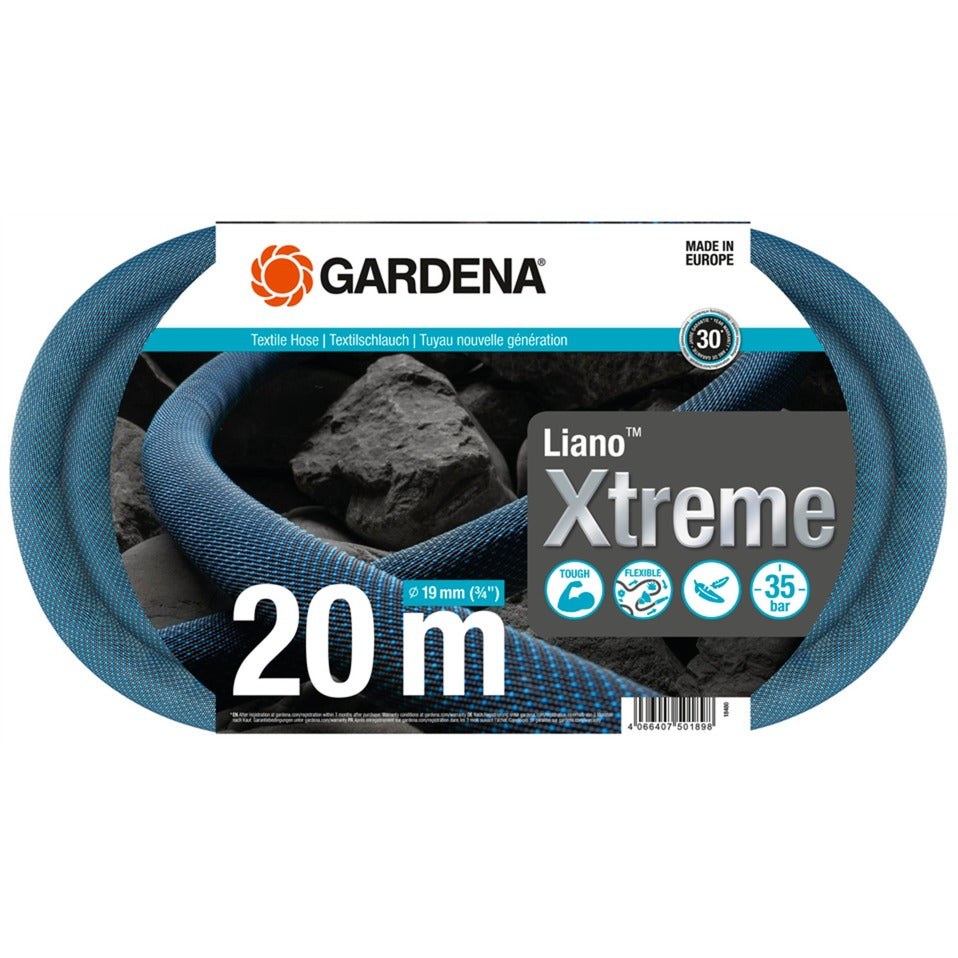 GARDENA Textilschlauch Liano 19 mm (3/4"), 20 m