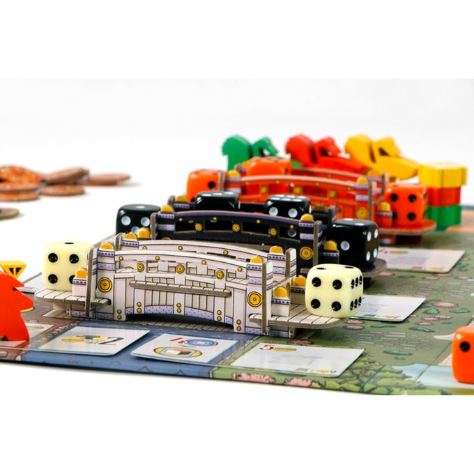 999games 999 games het witte kasteel van himeji bordspel (nederlands, 1 - 4 spelers, 80 minuten, vanaf 12 jaar)