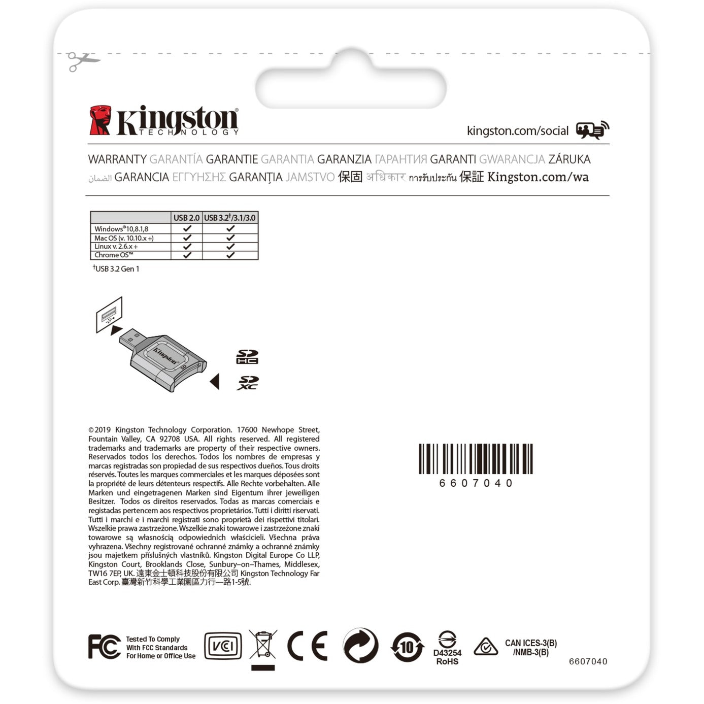 Kingston MobileLite Plus SD Reader