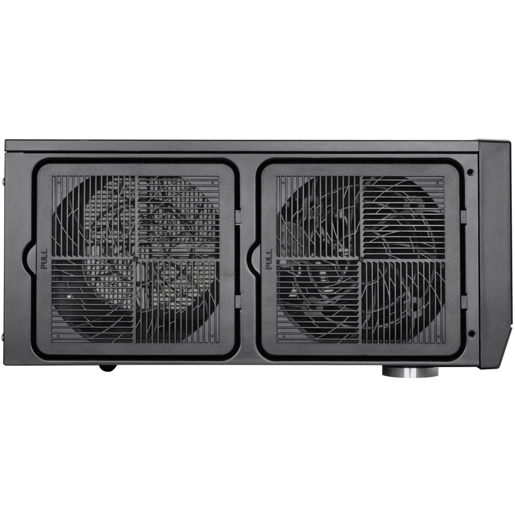 Silverstone sst-gd09b-c htpc behuizing (zwart | 1x usb-a | 1x usb-c)