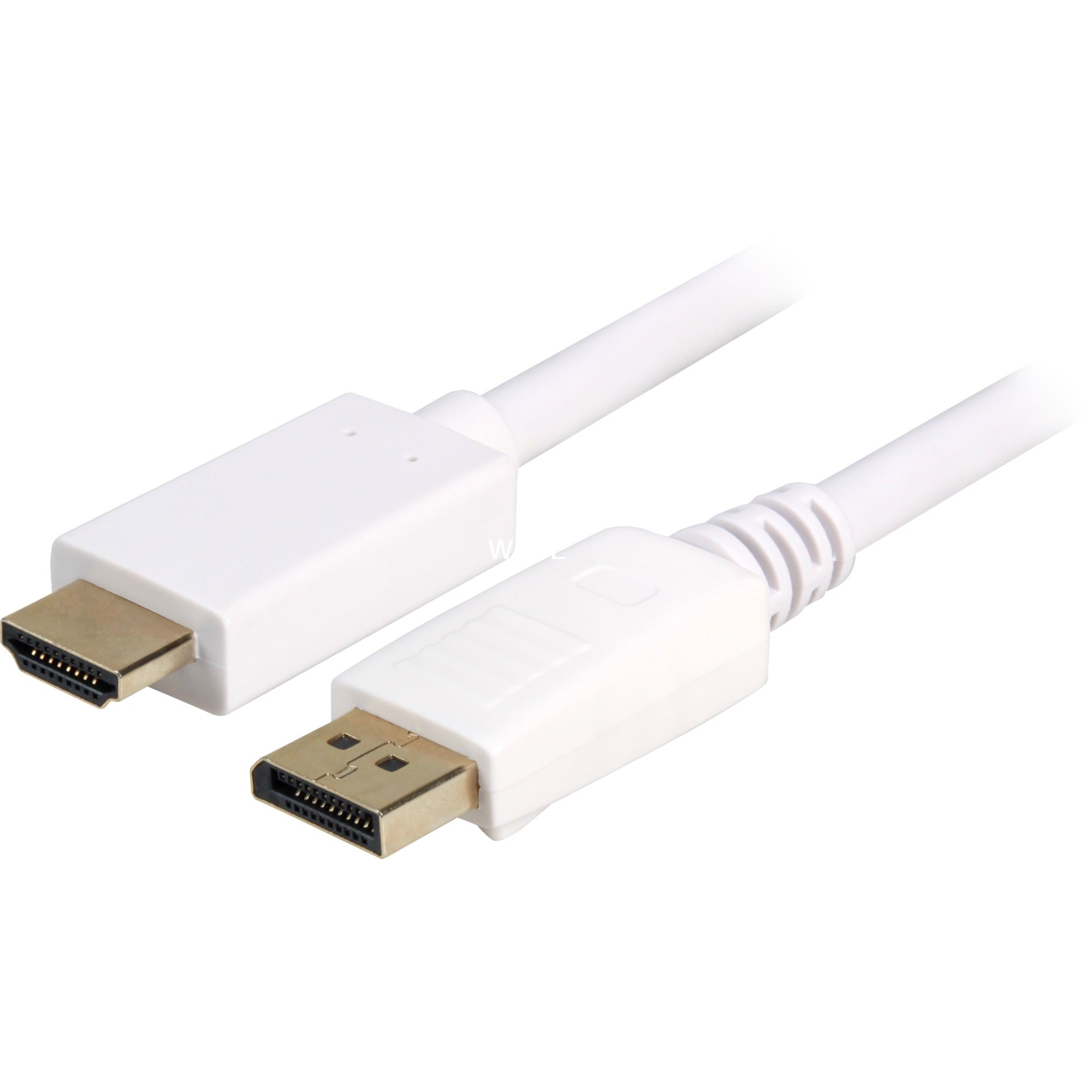 Sharkoon displayport 1.2 > hdmi adapter (wit, 1 meter, 4k)