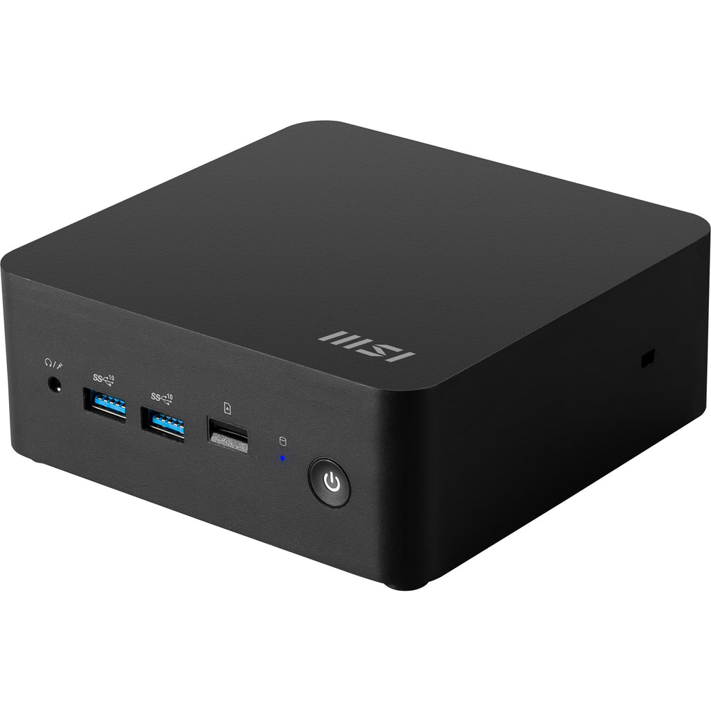 Msi cubi nuc 13mqg-062eu pc-systeem (zwart | core i5-1345u | intel graphics | 16 gb | 512 gb ssd)