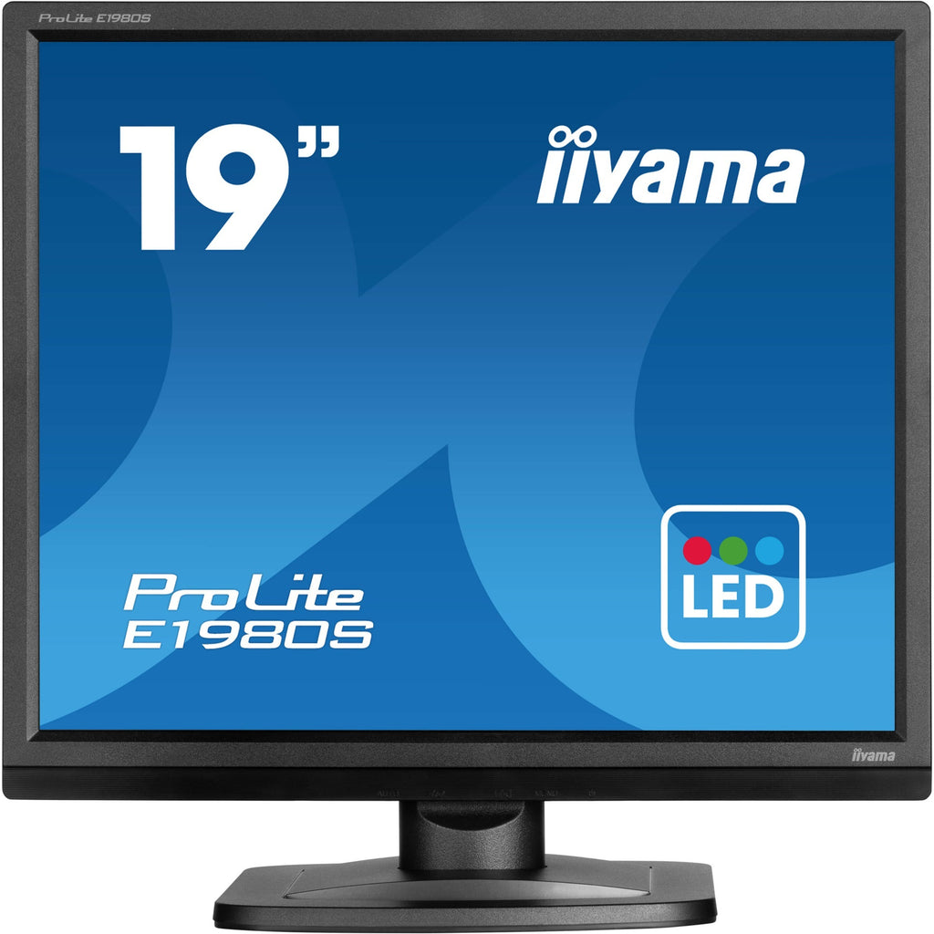 Iiyama prolite e1980s-b1 19 monitor (zwart, 1x displayport, 1x hdmi)