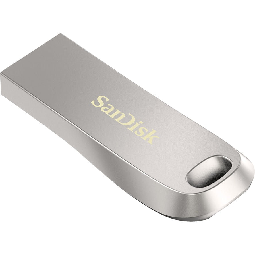 Sandisk ultra luxe usb 3.1, 256 gb usb-stick (zilver)