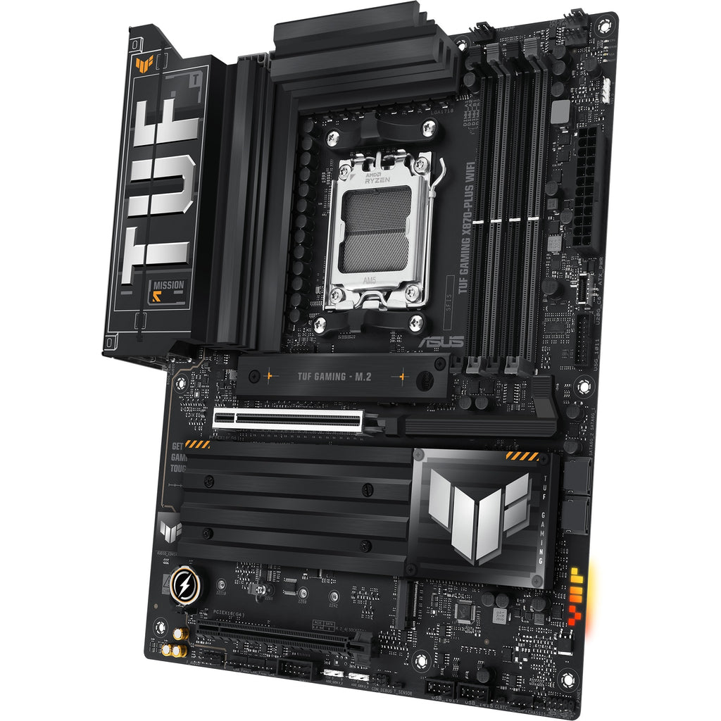 Asus tuf gaming x870-plus wifi socket am5 moederbord (raid, 2.5gb-lan, wi-fi 7, bt, sound, atx)