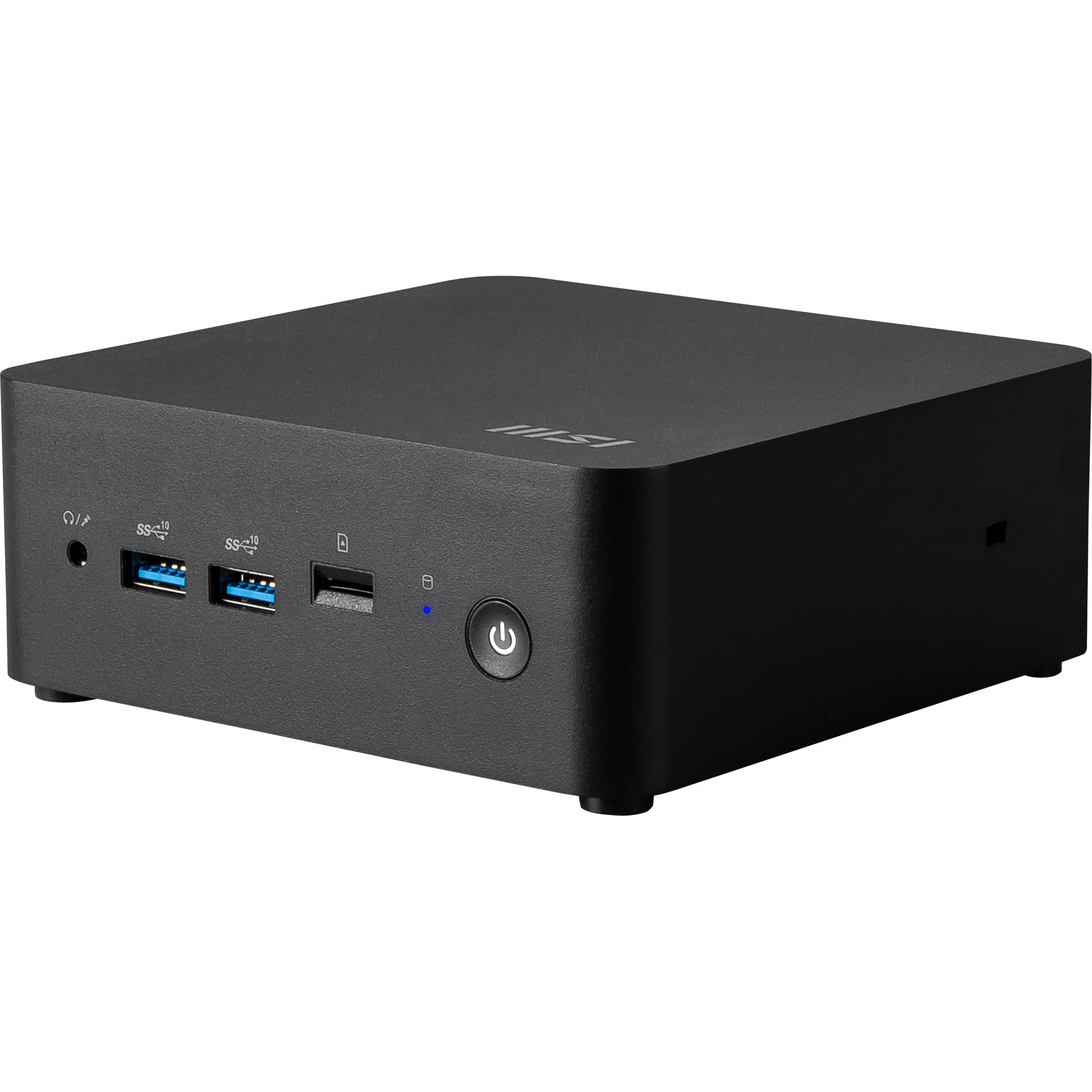 Msi cubi nuc 13mqg-062eu pc-systeem (zwart | core i5-1345u | intel graphics | 16 gb | 512 gb ssd)