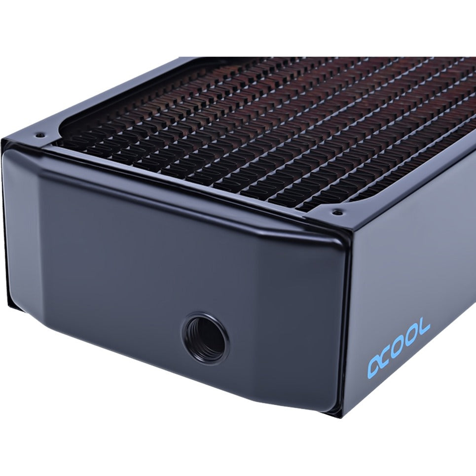 Alphacool nexxxos ut60 full copper 420mm radiator (zwart)