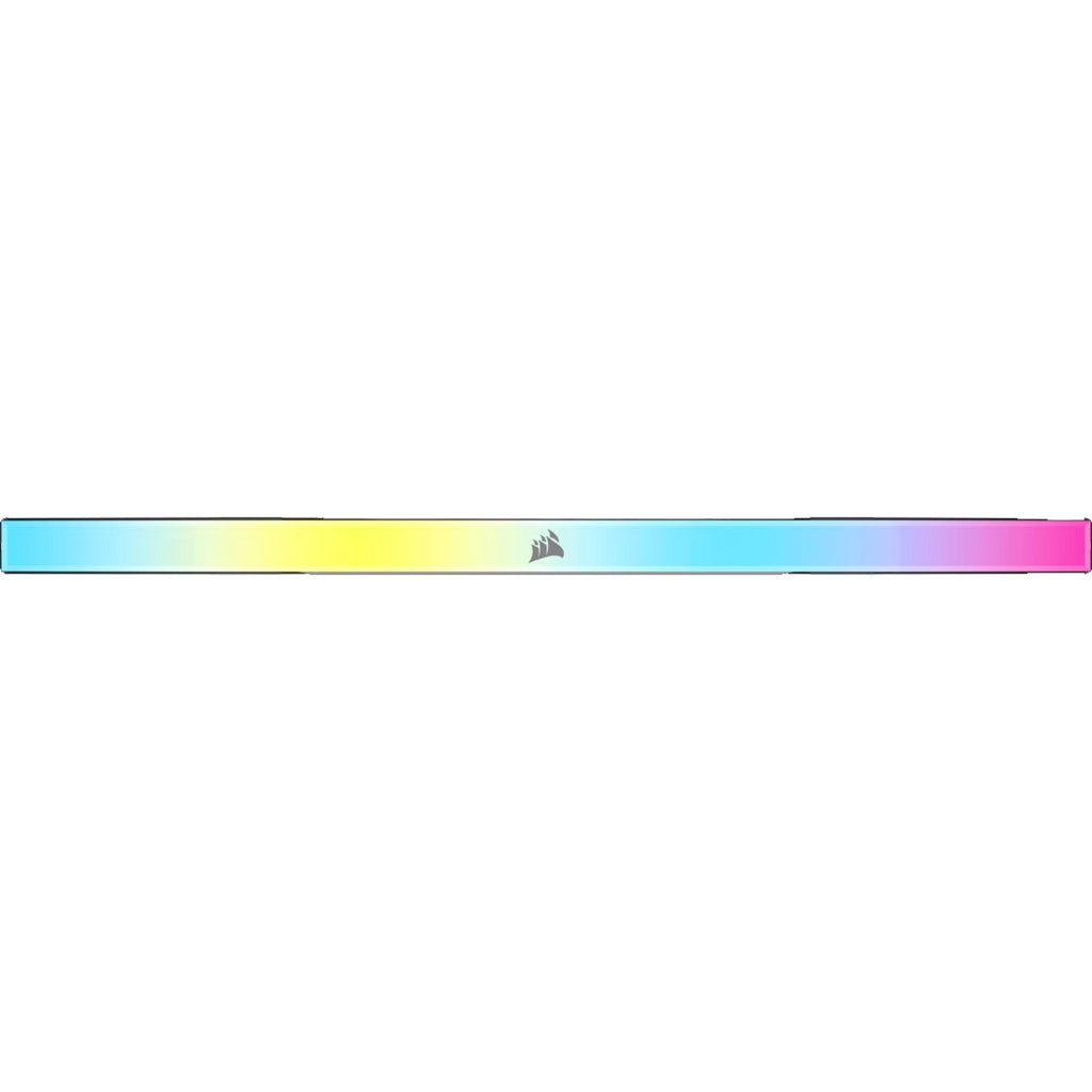 Corsair 16 gb ddr5-5200 (2x 8 gb) kit werkgeheugen (zwart, cmh16gx5m2b5200c40, vengeance rgb, xmp)