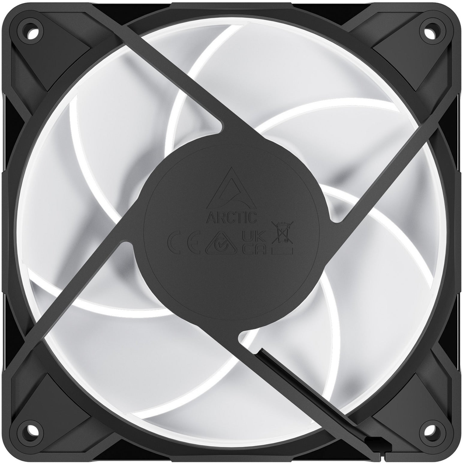 Arctic p12 pro a-rgb case fans (zwart, 3 stuks, 120 x 120 x 25 mm, pwm)