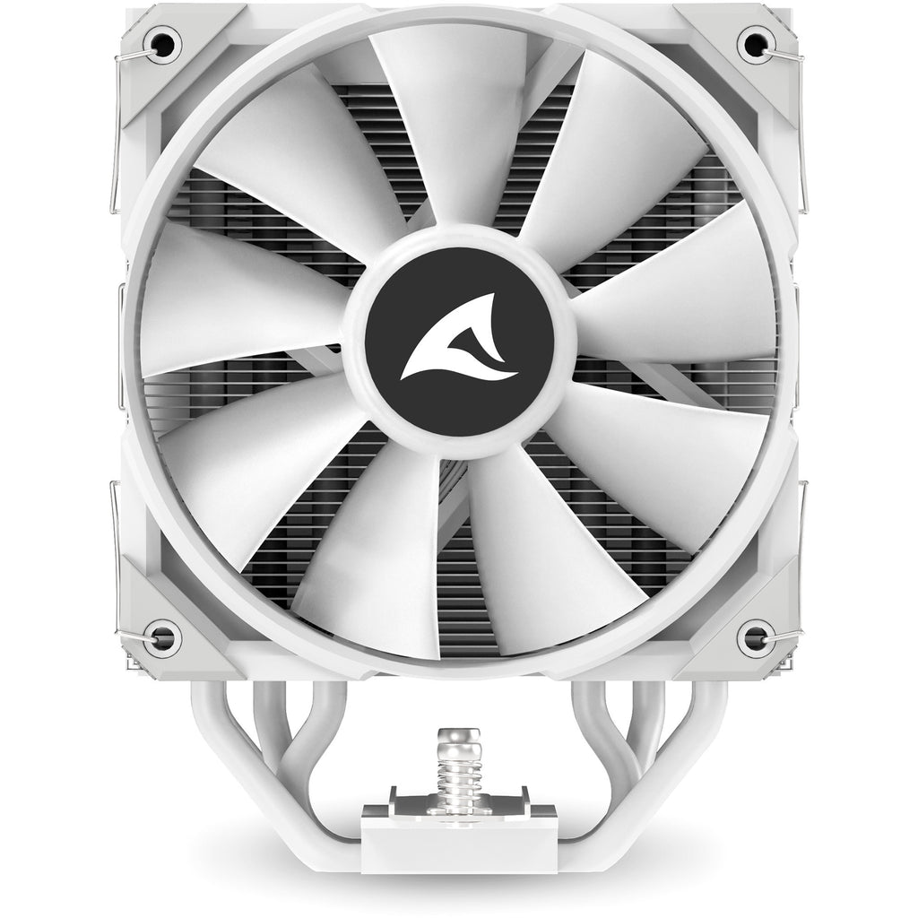 Sharkoon a50 rgb cpu-koeler (wit, 4-pins pwm fan-connector)
