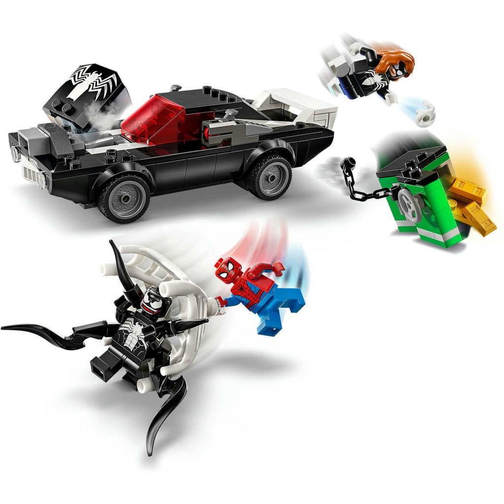 LEGO Superhelden 76309 Spider-Man vs. Venom Oldtimer