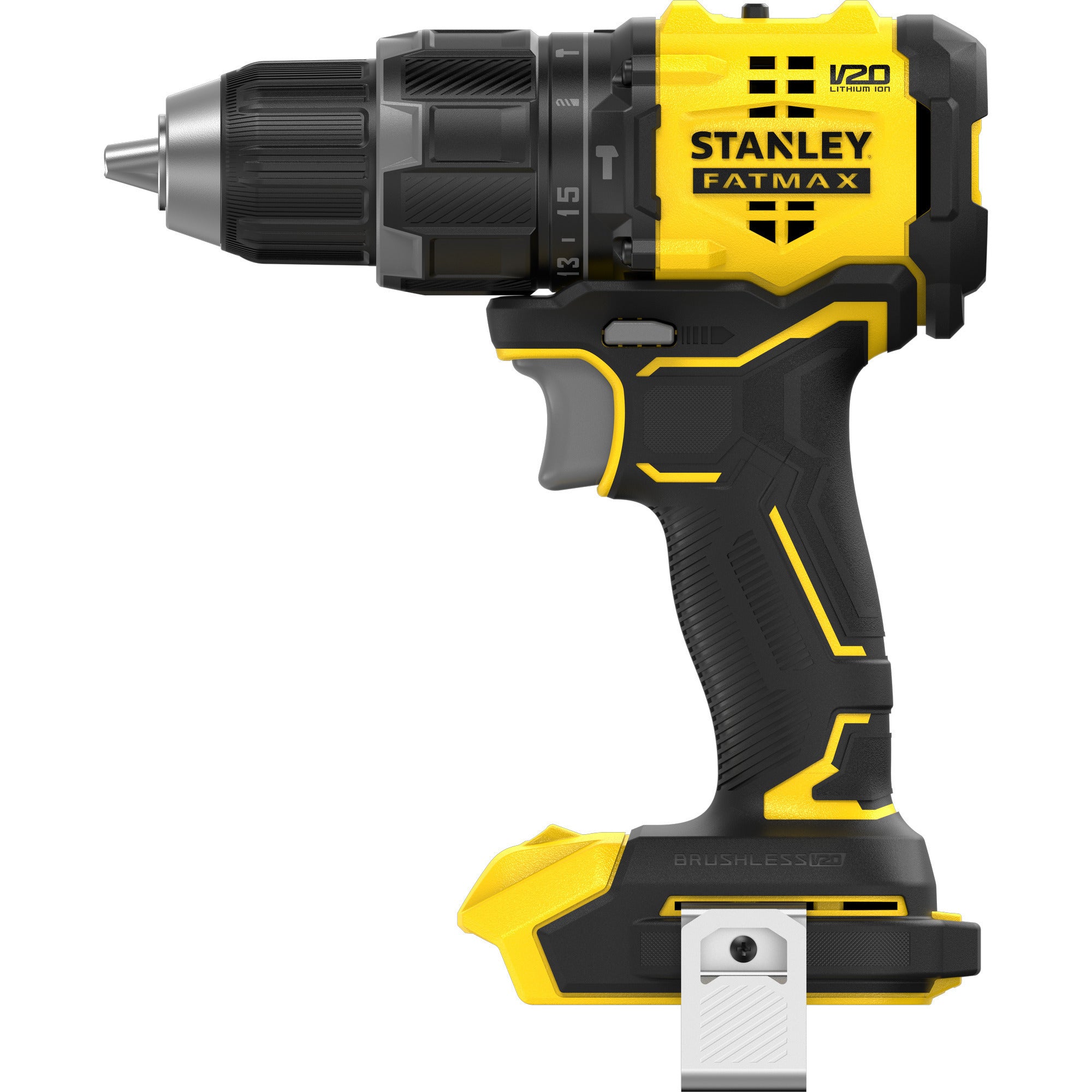 Stanley fatmax v20 18v schroefklopboormachine klopboorschroevendraaier (zwart geel, accu en oplader niet inbegrepen)