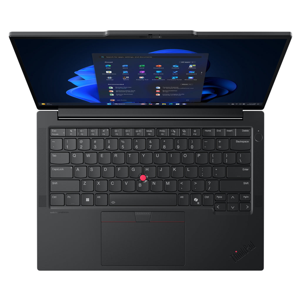 Lenovo thinkpad e14 gen 7 amd (21t0006pmh) 14 laptop (zwart | ryzen 5 220 | radeon 740m | 16 gb | 512 gb ssd)