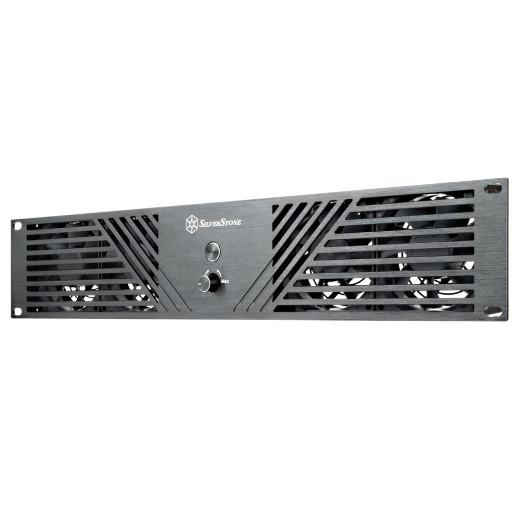 Silverstone rcp2b-480 case fans (zwart, 4 stuks, 80 x 80 x 25 mm, 2u externe fan module)