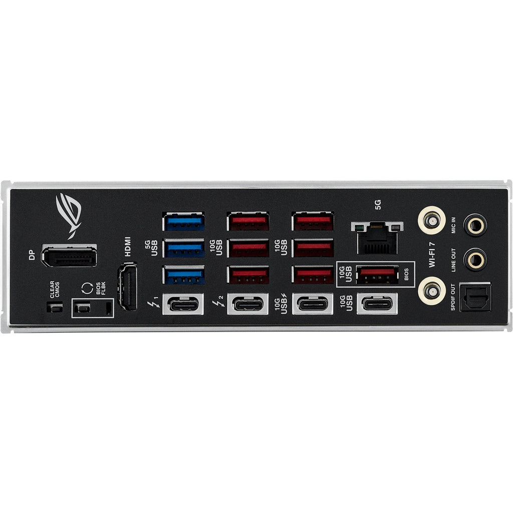 Asus rog strix z890-e gaming wifi socket 1851 moederbord (zwart, raid, 5gb-lan, wi-fi 7, bt, sound, atx)
