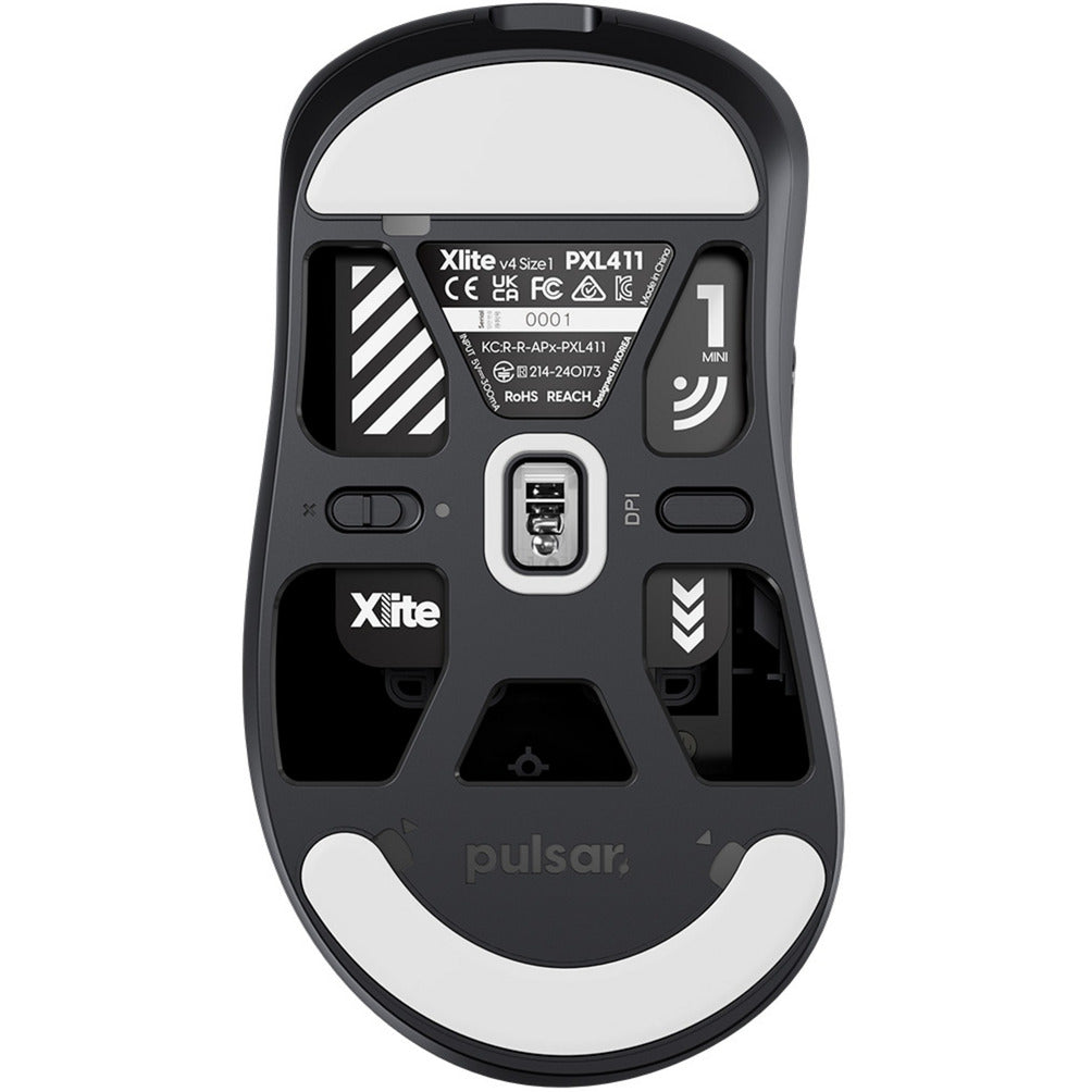 Pulsar xlite v4 mini wireless gaming mouse (zwart, 32000 dpi)