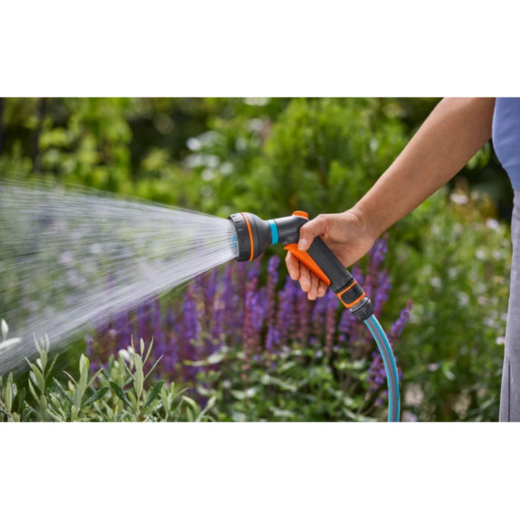Gardena classic multi-broes startset incl. waterstop spuitpistool (18373-20 | sproeier | waterstop | kraanstuk | slangaansluiting)