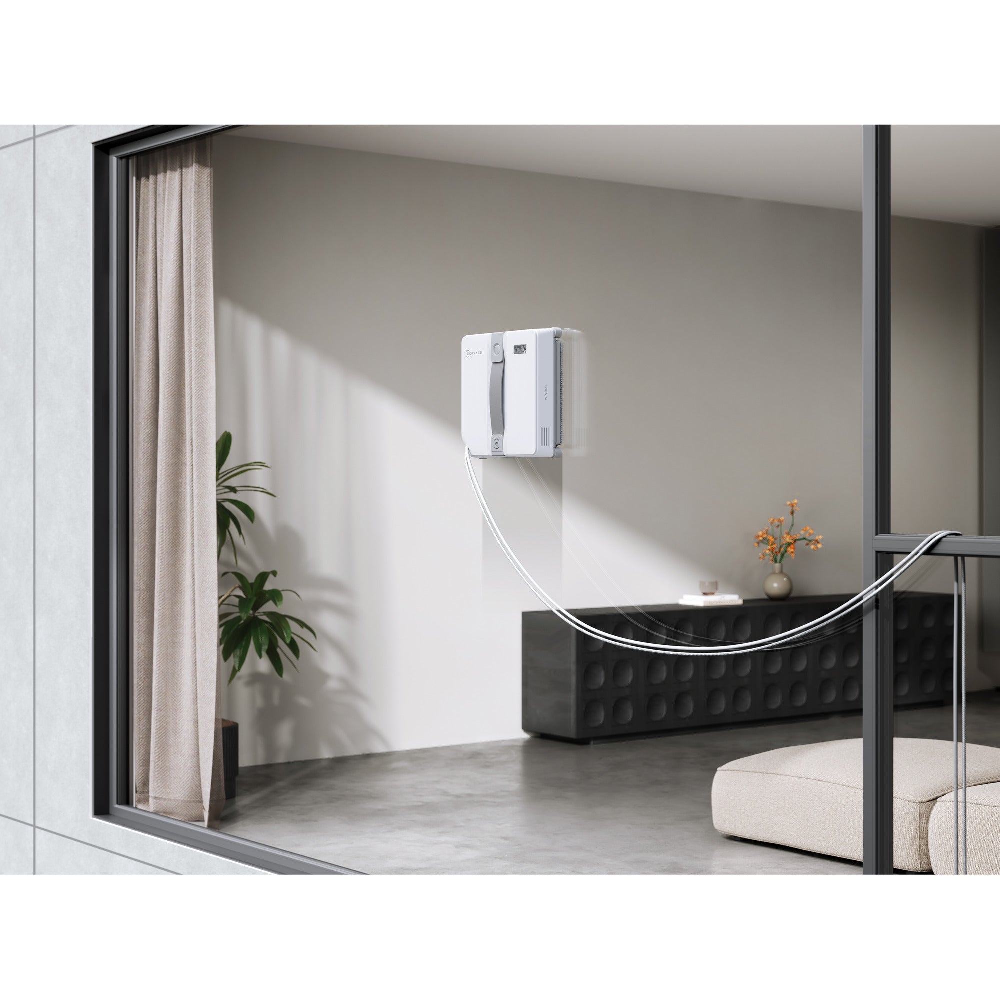 Ecovacs winbot mini raamreiniger (grijs, 3200pa)
