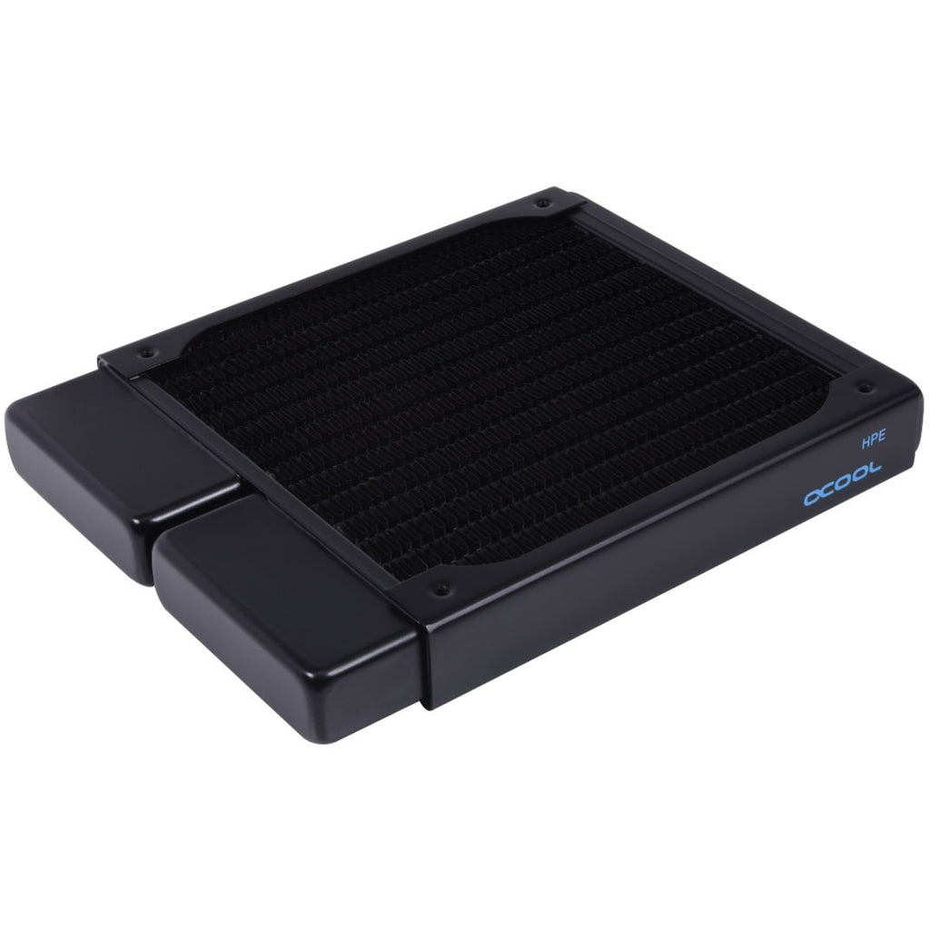 Alphacool nexxxos st20 hpe full copper 120 mm radiator (zwart)