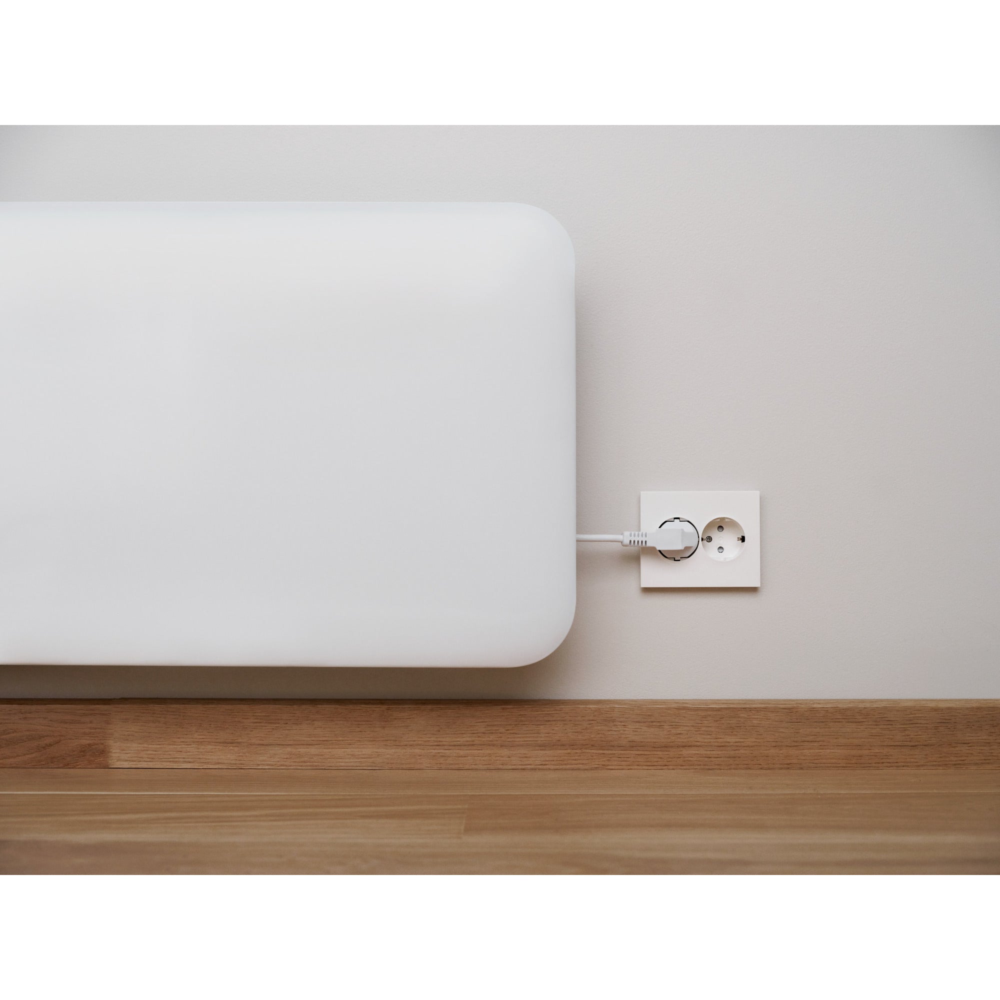 Mill steel wifi paneelverwarming pa1300wifi4, 1300 watt convector (wit, wifi 2,4 ghz (wifi 6), bluetooth 5.2, zigbee 3.0 + app)
